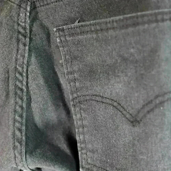 Levi's 511 Men's Regular Fit Jean, 32Wx34L - Black - Picture 8 of 14